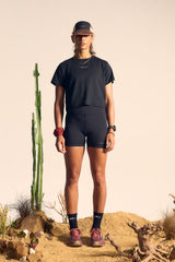 Women's Peak Active Tee - Black