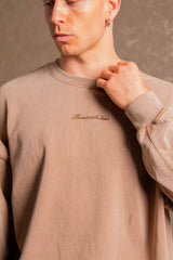 Ultra Heavy Crew Top - Brown