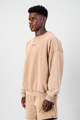 Ultra Heavy Crew Top - Brown