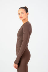 Olivia Fitted Long Sleeve - Hazel