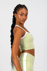 Burnt x You Supportive Tank - Aloe