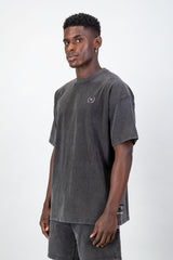 Ultra Heavy Oversized Tee - Acid Black