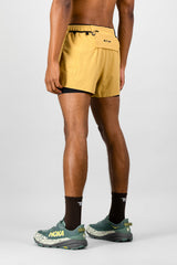 Venture Men's 2-in-1 Run Short - Amber