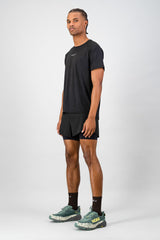 Venture Men's 2-in-1 Run Short - Black