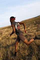 Chase The Horizon Cotton Tank - Black