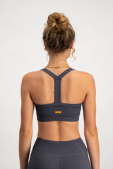 Core Sports Bra - Charcoal